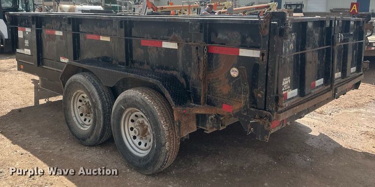 image for item ER5206 2015 Diamond C dump trailer