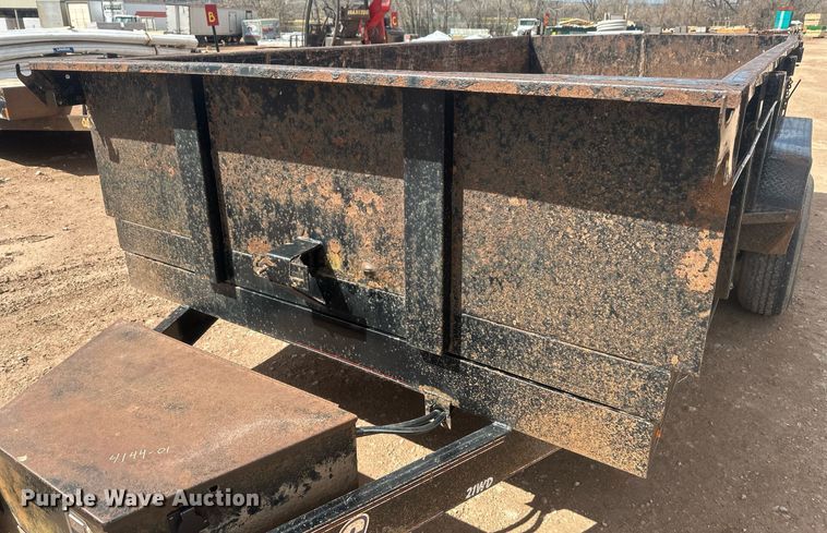 image for item ER5206 2015 Diamond C dump trailer