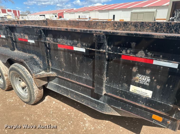 image for item ER5206 2015 Diamond C dump trailer