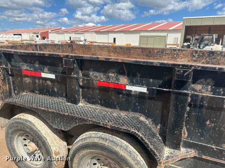image for item ER5206 2015 Diamond C dump trailer