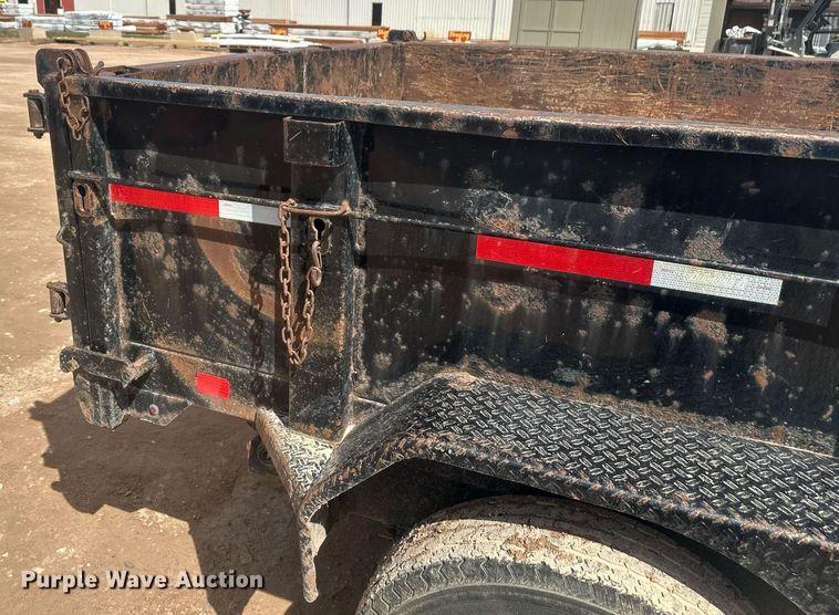 image for item ER5206 2015 Diamond C dump trailer