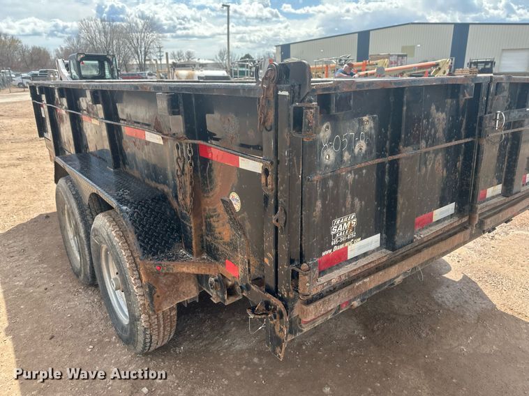 image for item ER5206 2015 Diamond C dump trailer