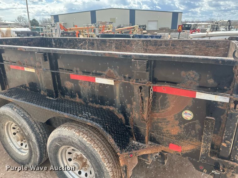 image for item ER5206 2015 Diamond C dump trailer