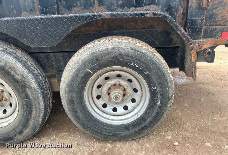 image for item ER5206 2015 Diamond C dump trailer