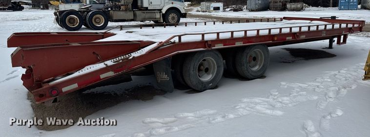 image for item NN9579 2004 Belshe equipment trailer