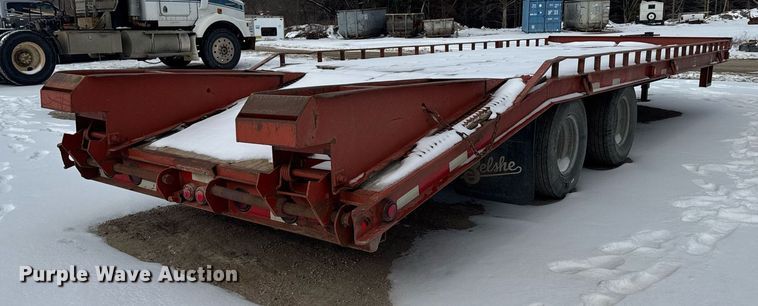 image for item NN9579 2004 Belshe equipment trailer