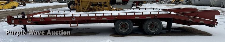 image for item NN9579 2004 Belshe equipment trailer