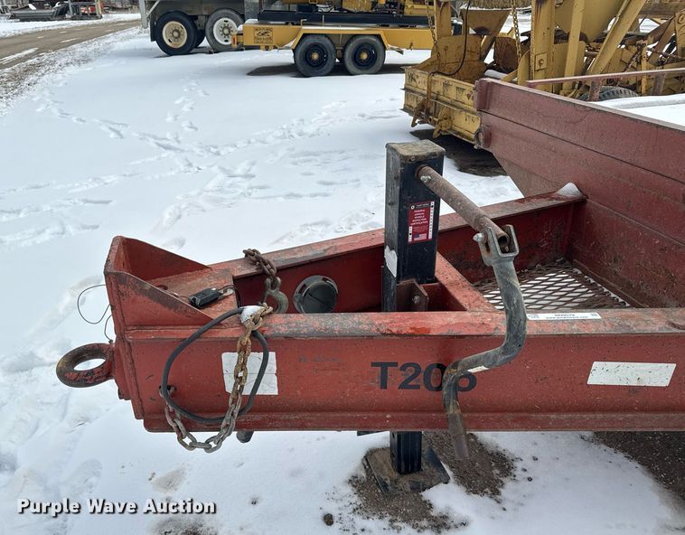 image for item NN9579 2004 Belshe equipment trailer