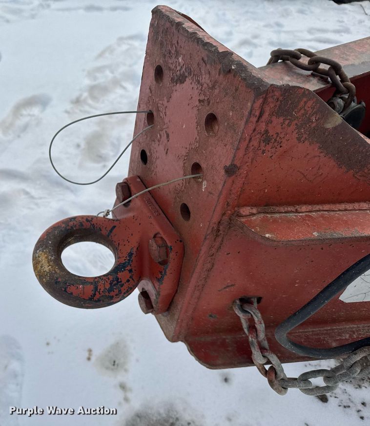 image for item NN9579 2004 Belshe equipment trailer