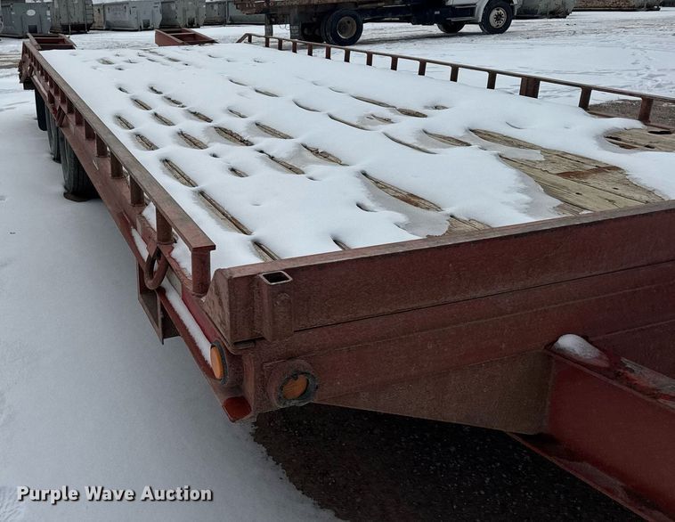 image for item NN9579 2004 Belshe equipment trailer