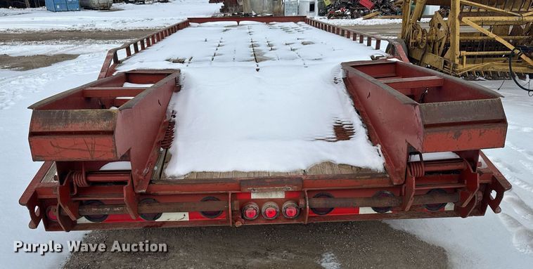 image for item NN9579 2004 Belshe equipment trailer