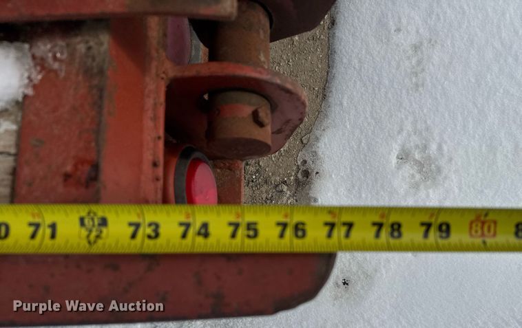 image for item NN9579 2004 Belshe equipment trailer