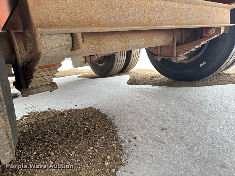 image for item NN9579 2004 Belshe equipment trailer