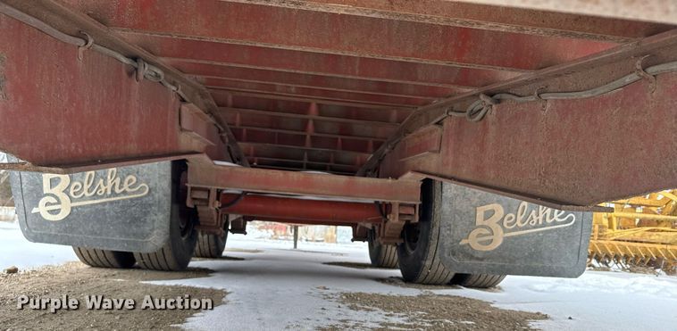 image for item NN9579 2004 Belshe equipment trailer