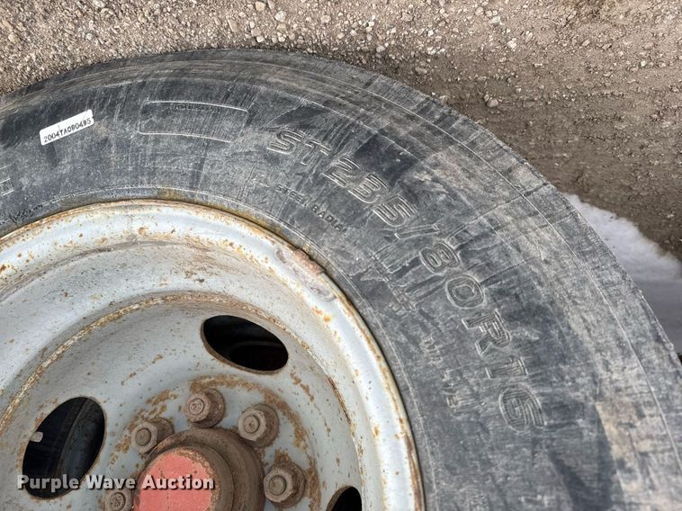 image for item NN9579 2004 Belshe equipment trailer