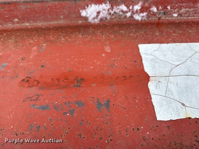 image for item NN9579 2004 Belshe equipment trailer