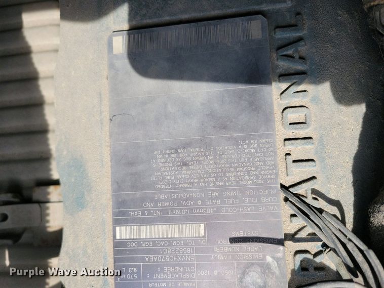 image for item NV9773 2006 International 7400 dump truck