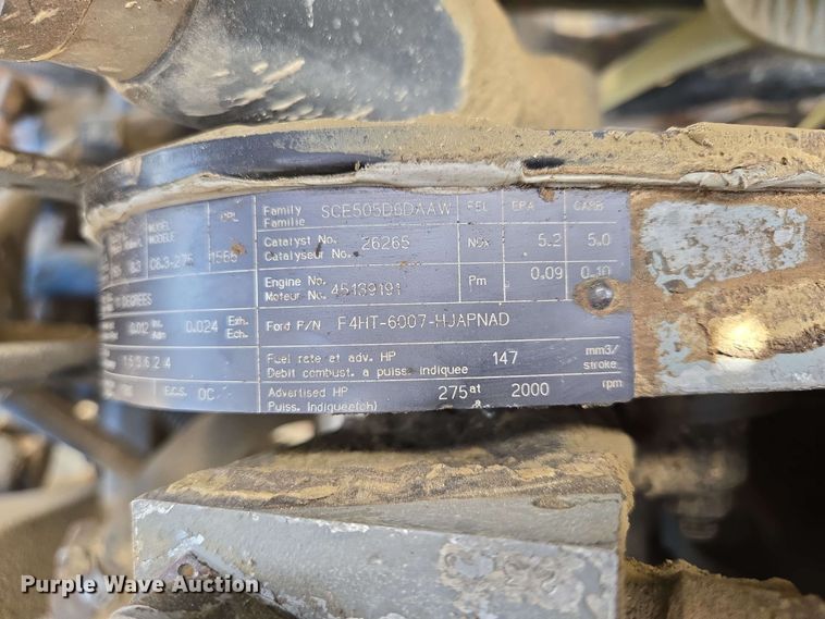 image for item NV9831 1995 Ford L8000 dump truck