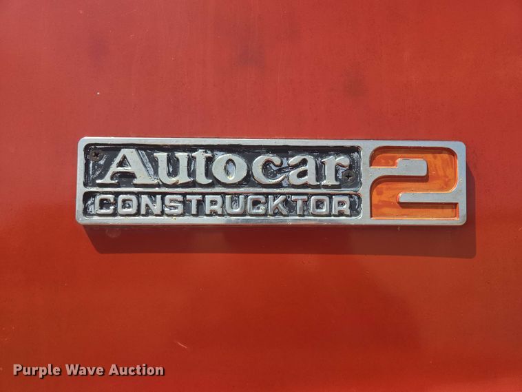 image for item NV9832 1980 White Auto Car dump truck