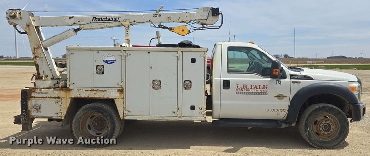 image for item NV9834 2012 Ford F550 Super Duty XL utility / service truck