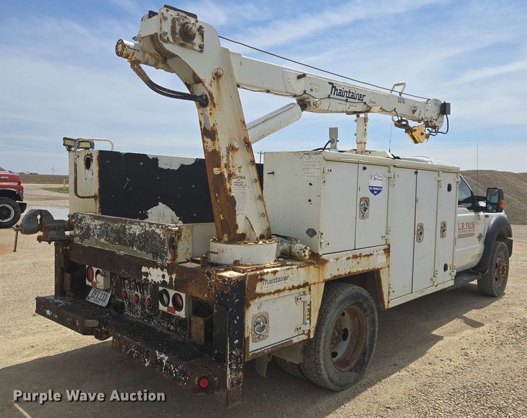 image for item NV9834 2012 Ford F550 Super Duty XL utility / service truck