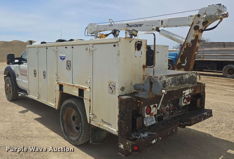 image for item NV9834 2012 Ford F550 Super Duty XL utility / service truck