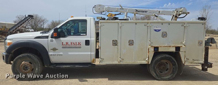 image for item NV9834 2012 Ford F550 Super Duty XL utility / service truck