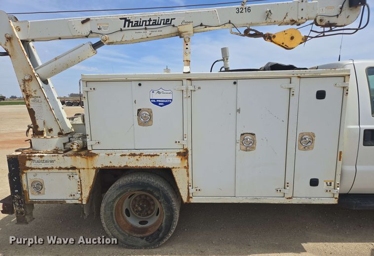 image for item NV9834 2012 Ford F550 Super Duty XL utility / service truck