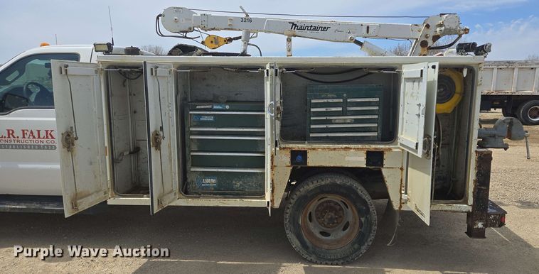 image for item NV9834 2012 Ford F550 Super Duty XL utility / service truck