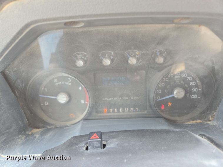 image for item NV9834 2012 Ford F550 Super Duty XL utility / service truck