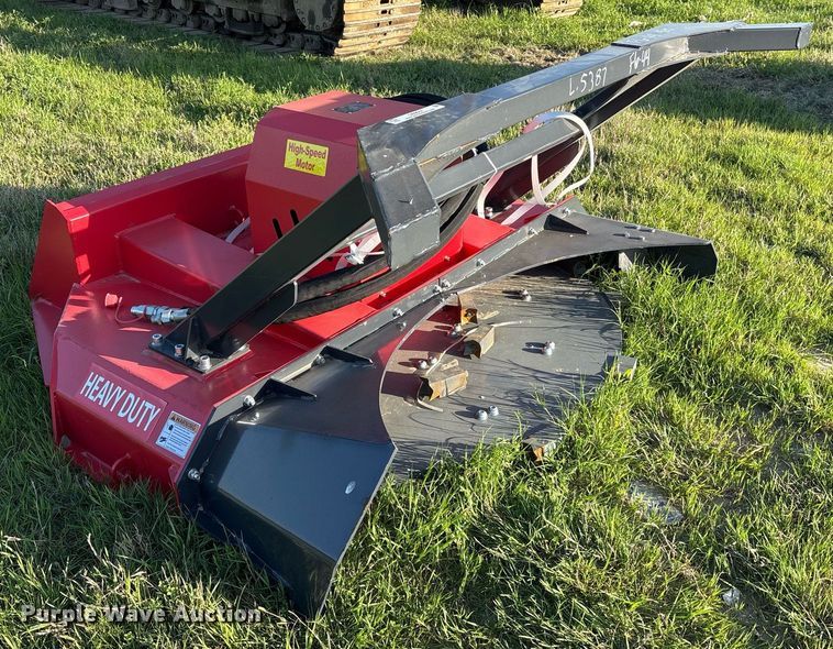 image for item OB9644 Raytree RMDM70 skid steer disc mulcher