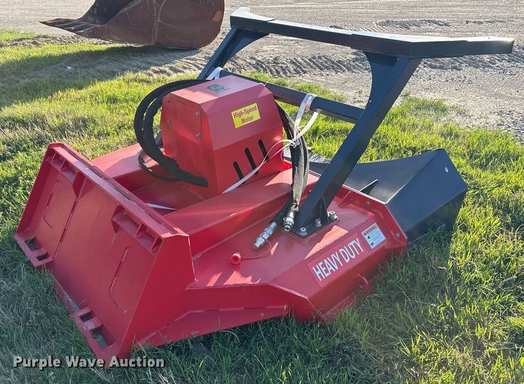 image for item OB9644 Raytree RMDM70 skid steer disc mulcher