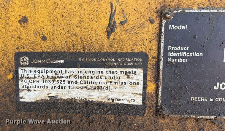 image for item OB9648 2016 John Deere 470G LC excavator