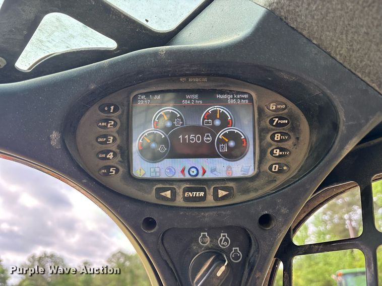 image for item OB9667 2019 Bobcat T650 tracked skid steer loader