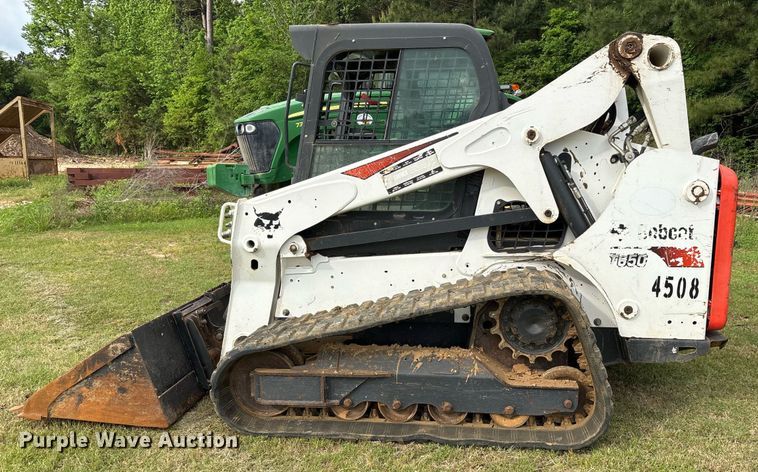 image for item OB9669 2018 Bobcat T650 tracked skid steer loader