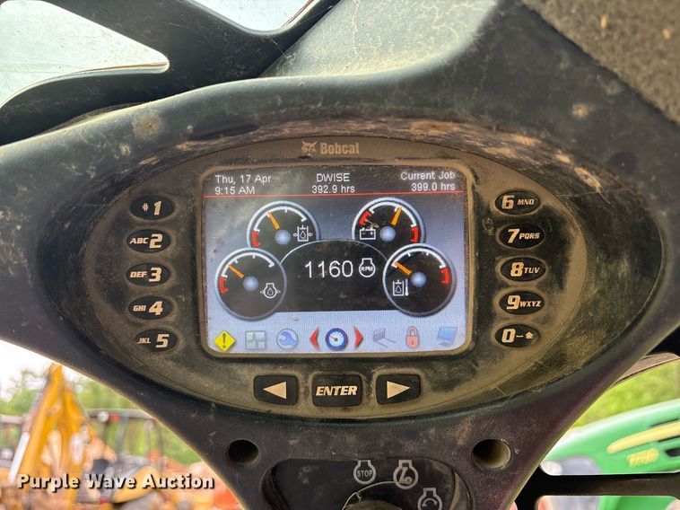 image for item OB9669 2018 Bobcat T650 tracked skid steer loader