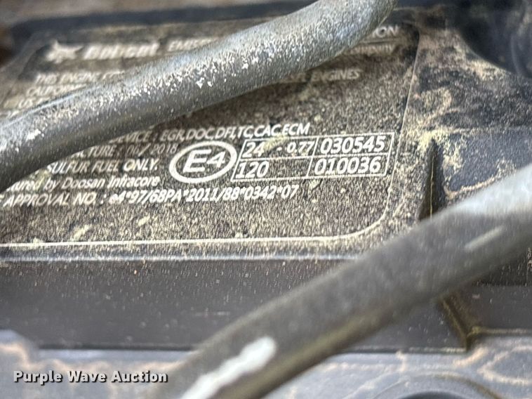 image for item OB9669 2018 Bobcat T650 tracked skid steer loader