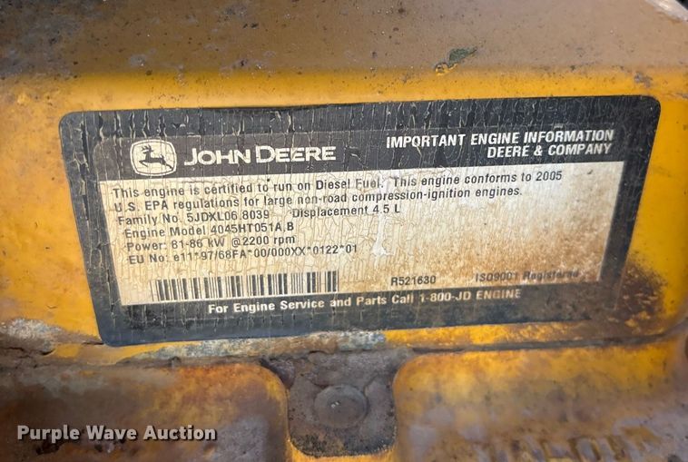 image for item OB9674 2006 John Deere 650J LGP dozer