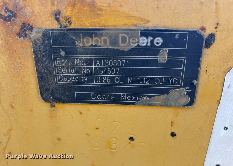 image for item OB9676 2005 John Deere 310G backhoe