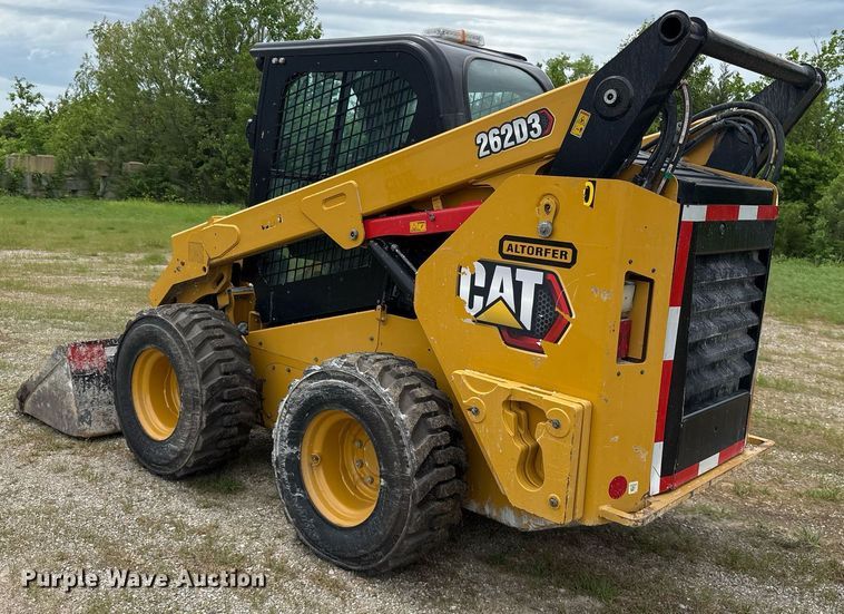 image for item OB9682 2021 Caterpillar 262D3 tracked skid steer loader