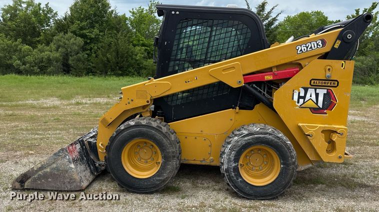image for item OB9682 2021 Caterpillar 262D3 tracked skid steer loader