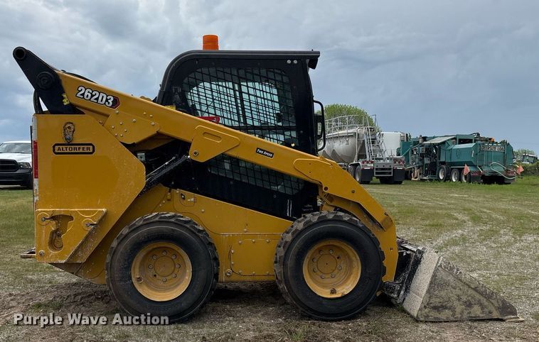image for item OB9683 2021 Caterpillar 262D3 skid steer loader