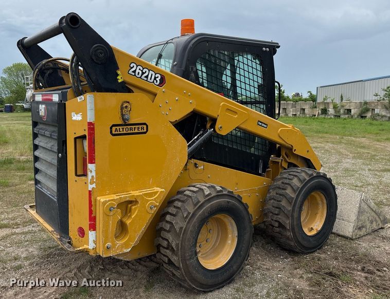 image for item OB9683 2021 Caterpillar 262D3 skid steer loader