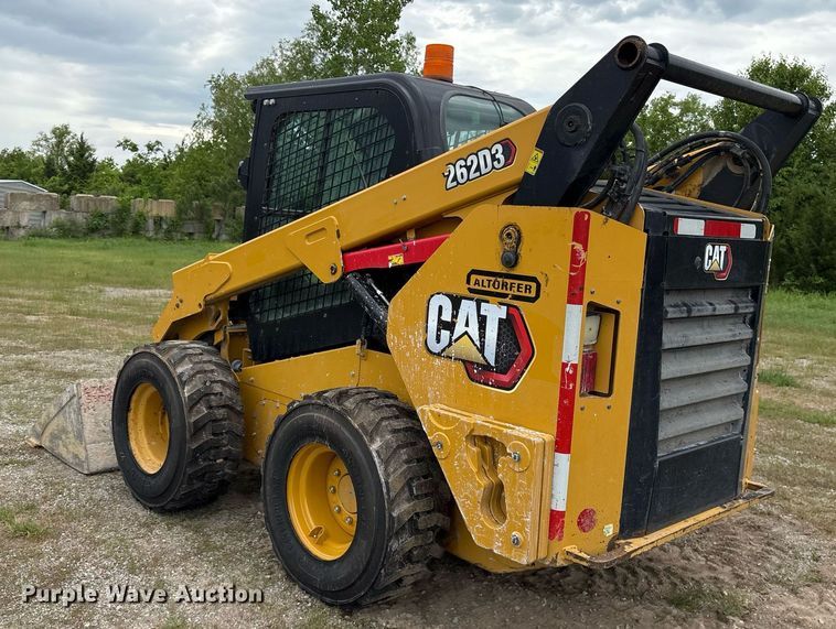 image for item OB9683 2021 Caterpillar 262D3 skid steer loader
