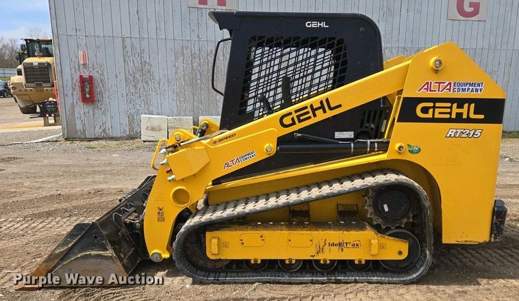 image for item YA0454 2021 Gehl RT215 tracked skid steer loader