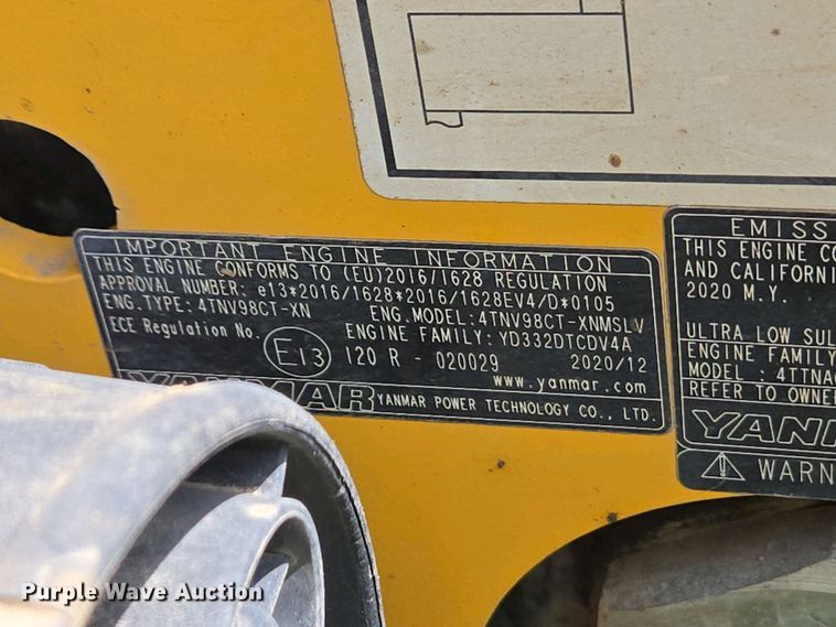 image for item YA0454 2021 Gehl RT215 tracked skid steer loader