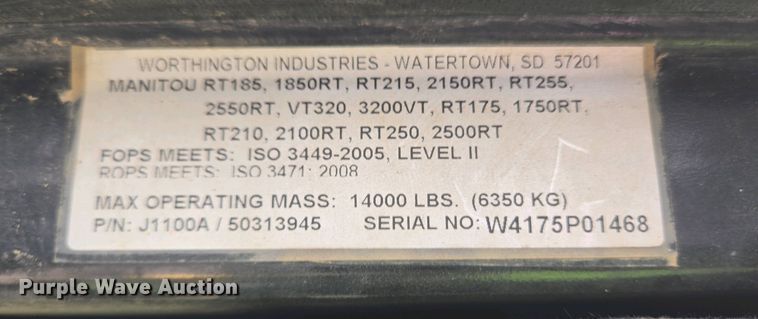 image for item YA0454 2021 Gehl RT215 tracked skid steer loader