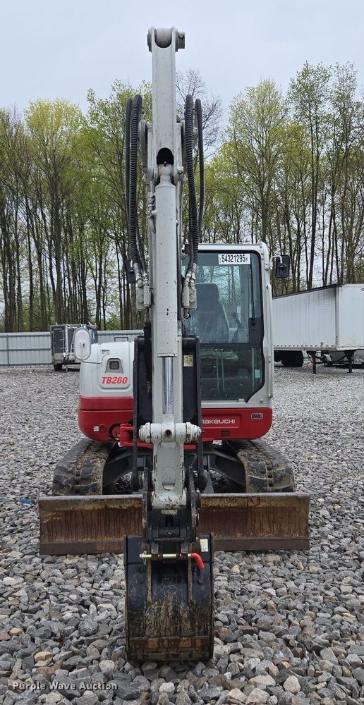 image for item YA0515 2022 Takeuchi TB260 mini excavator