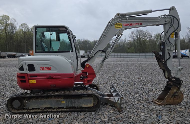 image for item YA0515 2022 Takeuchi TB260 mini excavator