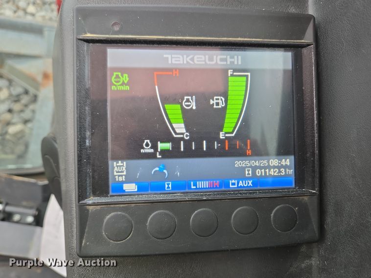 image for item YA0515 2022 Takeuchi TB260 mini excavator